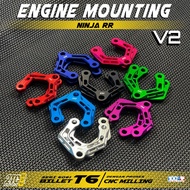 MESIN ENGINE MOUNTING NINJA RR CNC ENGINE BRACKET BY 2TC FACTORY