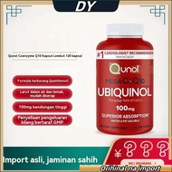 Qunol Ubiquinol Mega CoQ10 q10 Q10 100 mg 120 Softgels-DY