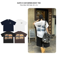 T-Shirt "CAR SERIES" GUPO Form Boxy 100% Cotton Unisex Local Brand - TSC01