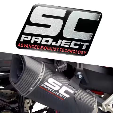 Motorcycle Exhaust Pipe Decals Racing Muffler Stickers Accessories For Emblem Waterproof TERMIGNONI 