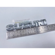 SUZUKI Emblem Logo Wording Car Trunk Letter Badge Universal Chrome