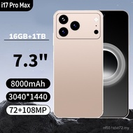Mobile Phone i17pro max Android 4G New Style Large Memory Smartphone BBZO