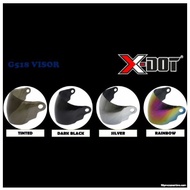 Visor Helmet for Xdot G518 G518B MDH D2 Swan LTD INDEX LASER MV STAR
