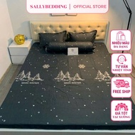 Elastic bed sheet (pillowcase not included) pine tree pattern