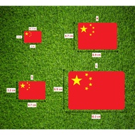 🔥 China Flag Waterproof Glossy Sticker