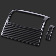 Hot Selling Car Rear Air Conditioning Outlet Vent Cover Carbon Texture Trim For Mercedes Benz E Class W212 2014-2015 Interior Accessories