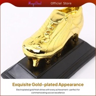 MagiDeal Gold Boot Soccer Trophy Football Match Trophy Collectible Statue Soccer Trophy Resin Trophy