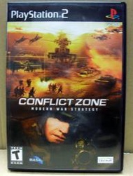 【我家遊樂器】需確認 二手商品 PS2-美版 Conflict Zone 戰 爭啟示錄(主機需美規主機或經改機才能執行)