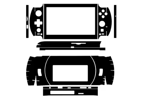 Pre-cut 1PCS Top+1PCS Back+Side Skin Sticker Cover Protective Case Film For 2022 2023 2024 GPD WIN 4