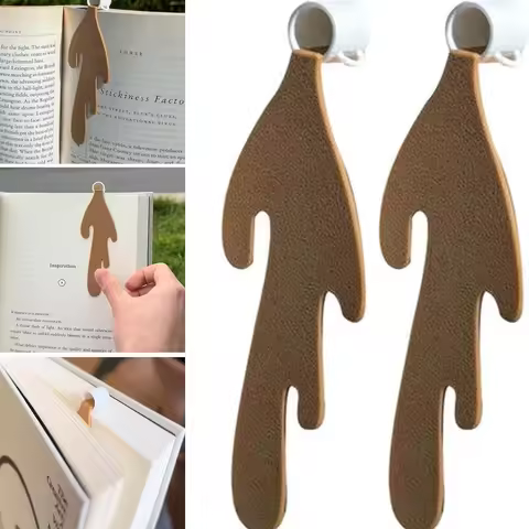 Creative Spilled Coffee Bookmark Reading Corner Book Marks Stationery Supplies Student Kid Adult Fun