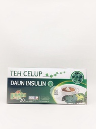 Teh celup daun insulin/daun insulin/teh herbal/teh daun insulin