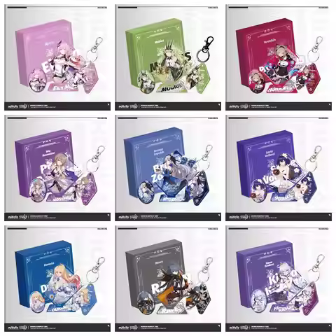 [Genuine] Honkai Impact 3RD VALKYRIES Birthday Gift Box Vol.1 Kiana Elysia Mobius Seele Stand Pendan