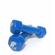 Dumbell Vinyl Blue 2 lbs 1 pc or 2 pcs