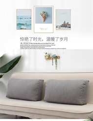 Sofa cushion large rectangular backrest cushion set tatami triangle pillow soft headboard backrest cushion