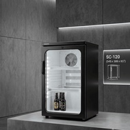 SAKATO SC-120 Chiller Countertop / Undercounter Single Glass Door Back Bar Cooler