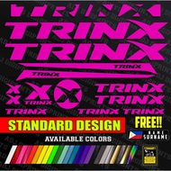 Trinx Bicycle Frame Set Decal Sticker Mtb More Colors