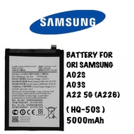 COMPATIBLE BATTERY FOR ORI SAMSUNG A02S / A03S / A22 5G (HQ-50S) 5000mAh