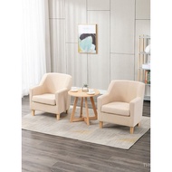 Group Room Balcony Leisure^Hotel Small Apartment Bedroom J Lazy Sofa Coffee Table Sofa Chair Fabric 