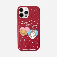 (16 series) I Woof Woof You ‘Worapeach x MUSE’ Personalized Phone Case