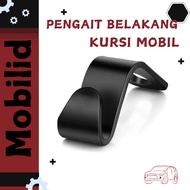 GANTUNGAN 2/4/8PCS Car Hook Hanger Car Hook Hanger Car Headrest Hook Rear Car Seat