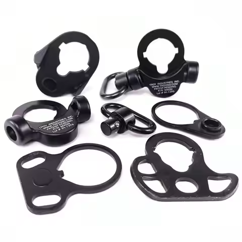 Tactical Gun DD QD GBB Sling Attachment Mount Metal AR15 M4 Mount Adapter Rail Sling Mount Airsoft H