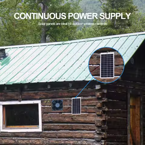 10W Battery Charger with Carabiner 12V Solar Battery Charger Polysilicon Solar Power Charger Portabl