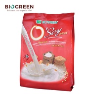 BIOGREEN O’Soy Plus Organic Sugar Free Soya Milk (330g, 11 Sachets of 30g each) [Non-GMO/ Low Purine