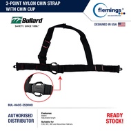 Bullard, 3-point nylon chin strap