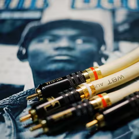 Original WBT 888 RCA Audio Cable high purity OFC HiFi Lotus Signal wire CD Amplifier Interconnect li