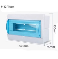 Distribution Box For Miniature Breaker Circuit Breaker Box Plastic Enclosure Panel Board Wit