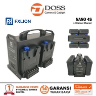 FXLion Nano 4S Charger V-Mount Mini 4 Channels
