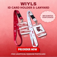 BTS Inspired "What Is Your Love Song?" Lanyard ID Card Holder Set | Fanmade Kpop Card Holder