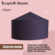 Kopiah Imam hitam - Kopiah hitam - Kopiah imam
