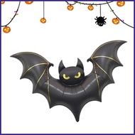 Black Bat Balloons Spooky Backdrop Centerpiece Photo Prop Spooky Black Bat Balloons for Holiday Birt