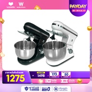 Worldtech เครื่องผสมอาหาร 4 ลิตร Stand Mixer รุ่น WT-SM40 เครื่องตีแป้ง เครื่องตีไข่ แบบตั้งโต๊ะ นวด