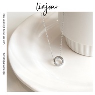 [Titanium not rusty] - Opal necklace with minimalist and luxurious stone design