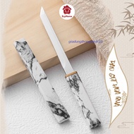 SET 2 Dao Tanto Mini Nhật Bản Gọt Hoa Quả 20cm - SIÊU BÉN - Lưỡi thép không gỉ