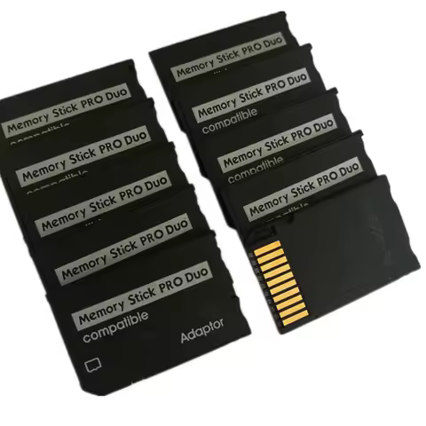 100psc Sale Micro Trans Flash SD to Memory Stick Pro Duo Adapter Converter for PSP for Sony Device, 