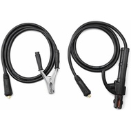 Yunpuji Welding Cable 300A, Grounding Welding Cable for MMA Arc Welding Machine, Strong Durable (7m)