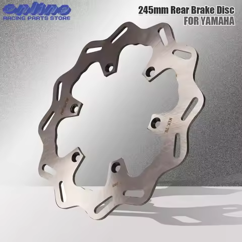 245mm Motorcycle Rear Brake Disc Rotor Disk For Yamaha YZ 125 250 125X 250X 250F 250FX 450F 450FX WR
