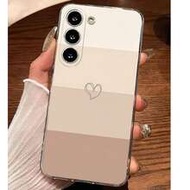 1 ชิ้น เคสโทรศัพท์ลายหัวใจไล่ระดับสีสร้างสรรค์ เคสป้องกันแบบนิ่มสำหรับ Huawei Honor, Galaxy A04e/12/