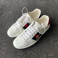 98🆕 gucci小蜜蜂小白鞋 39.5碼