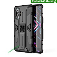 Redmi K40 Gaming / K40 / K40 Pro / K60 Ultra Iron Man Ver 3 shockproof case with movie stand