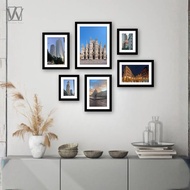 MINIMALIST COLLAGE PHOTO FRAME SIZE 12R/A4/6R | WALL DISPLAY COLLAGE PHOTO FRAME