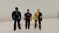 80 年代 Kenner 幻變奇兵 MASK 3個人物 公仔 Jack Hammer Goliath Piranha 等 所見所得 Action Figures  網上連車原圖作參考 非 marvel