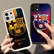 DK-55 Barcelona LOVE Silicone Casing black and white for Infinix Tecno ITEL Smart POP Spark Pova 20 