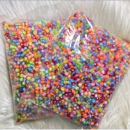 Contents 1 Pound - Transparent Alphabet Beads with White Letters