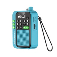 C90 Mini Pocket FM Radio Digital Radios Receiver Wireless Bluetooth MP3 Speaker with LED Display Rec