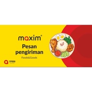 MAXIM PRIORITY REAR WINDOW STICKER 2024 FOOD LOGO
