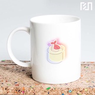 Neon Sushi Icon Mug 1